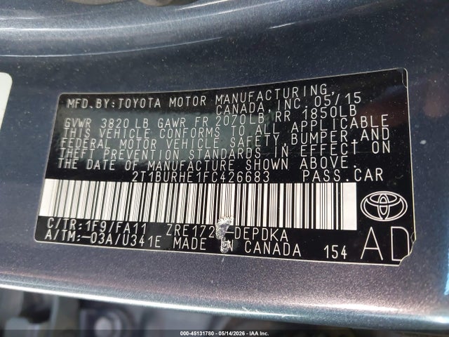 Toyota Corolla L