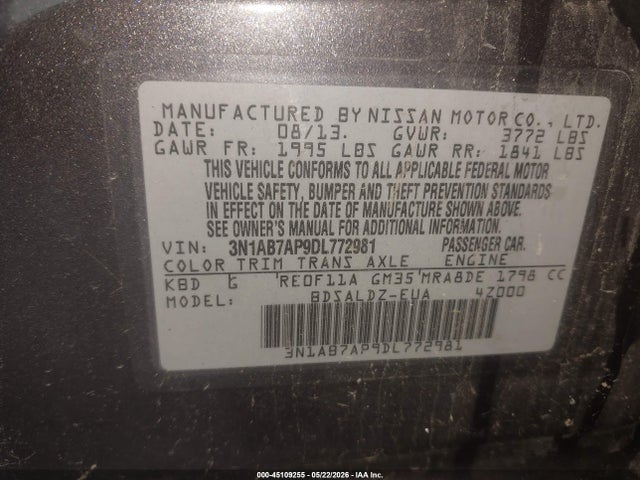 Nissan Sentra Sv