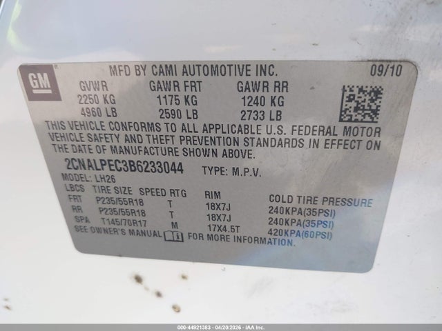 Chevrolet Equinox 2lt