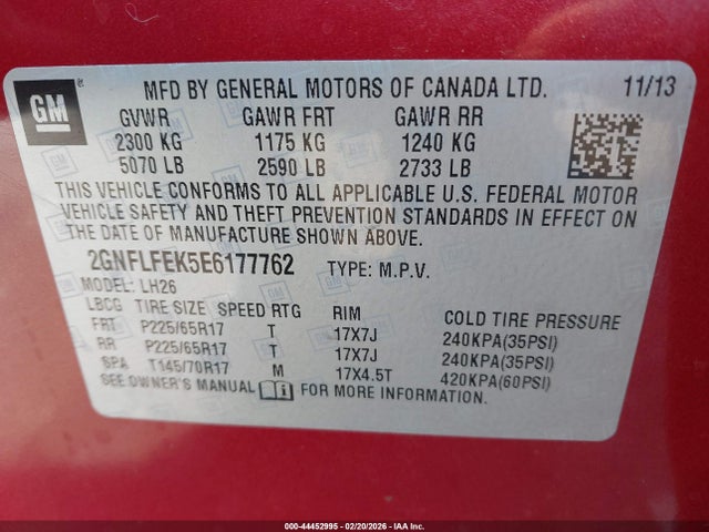 Chevrolet Equinox 1lt