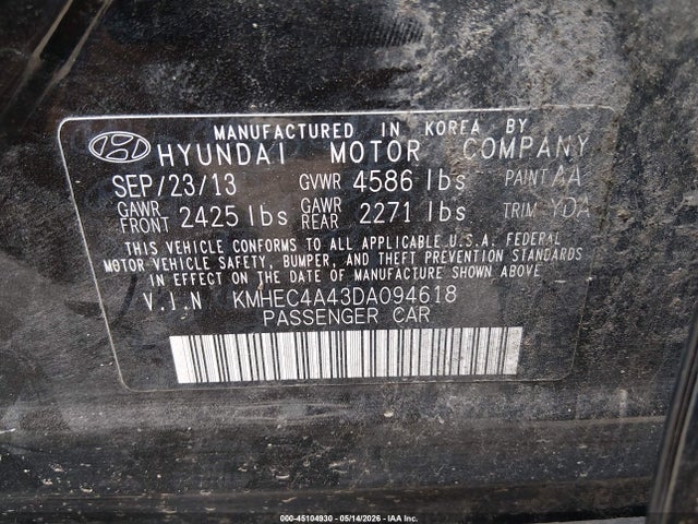 Hyundai SONATA Limited
