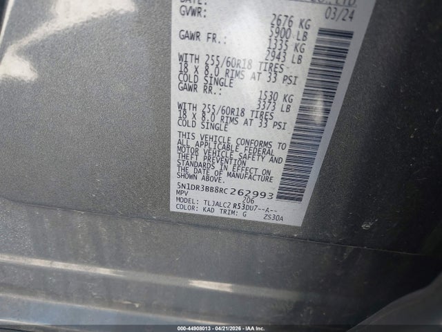 Nissan Pathfinder Sv Fwd