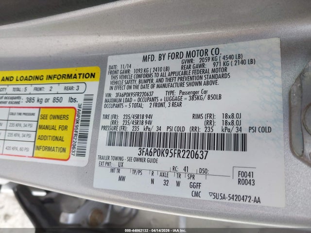 Ford Fusion Titanium