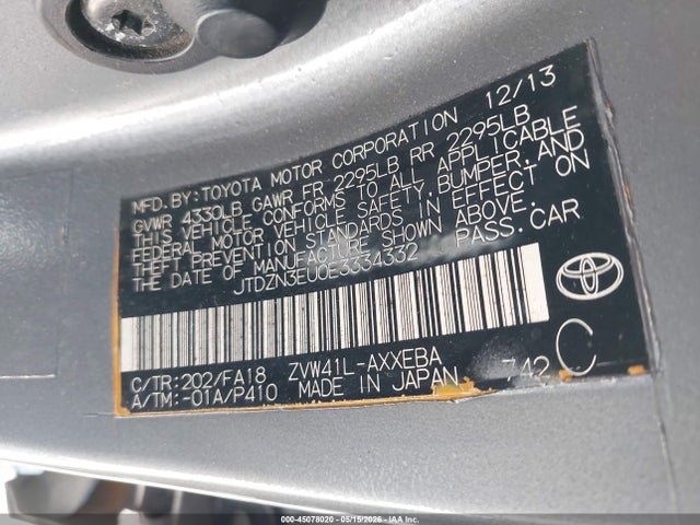 Toyota Prius v Two