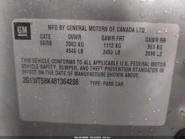 Chevrolet Impala Lt