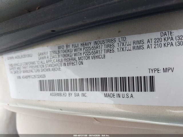 Subaru Outback 2.5i