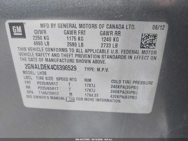 Chevrolet Equinox 1lt
