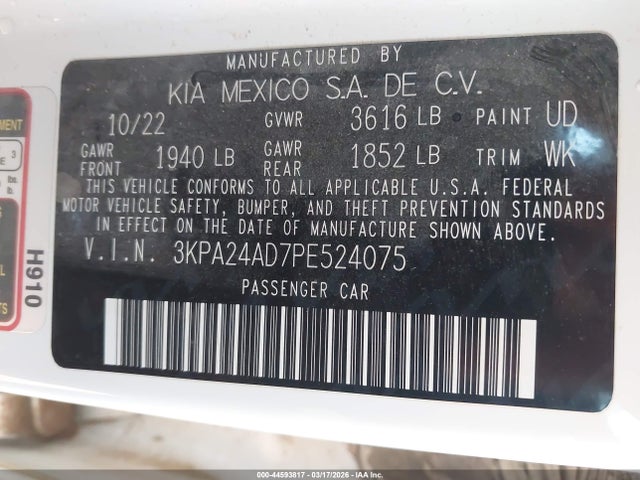 Kia Rio S