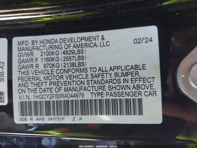 Honda Accord Sport