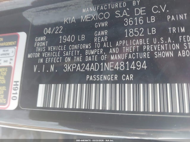 Kia Rio S