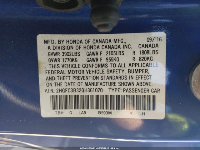 Honda Civic Ex-t