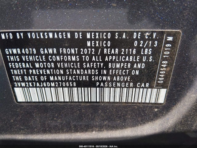 Volkswagen Jetta 2.0l S