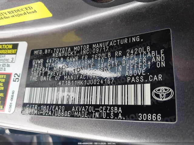 Toyota Camry Se