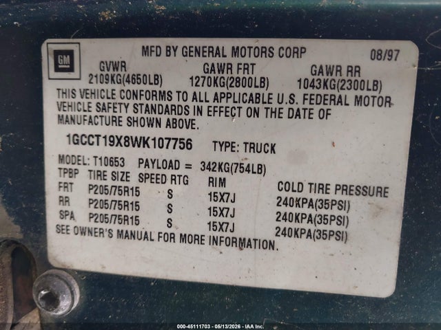 Chevrolet S-10 Ls