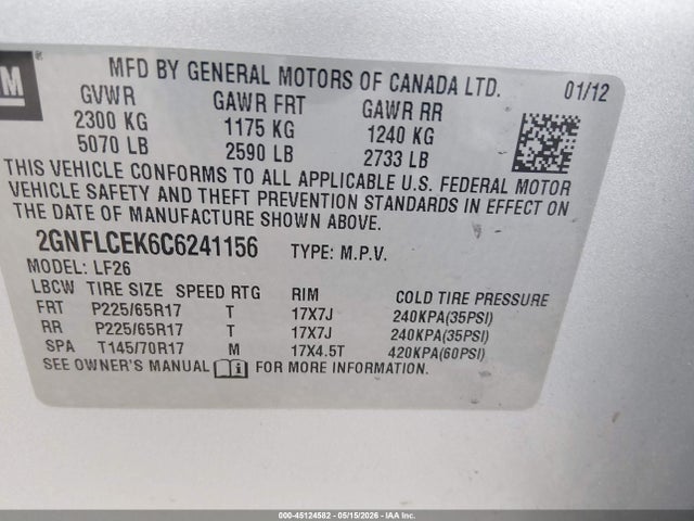 Chevrolet Equinox Ls
