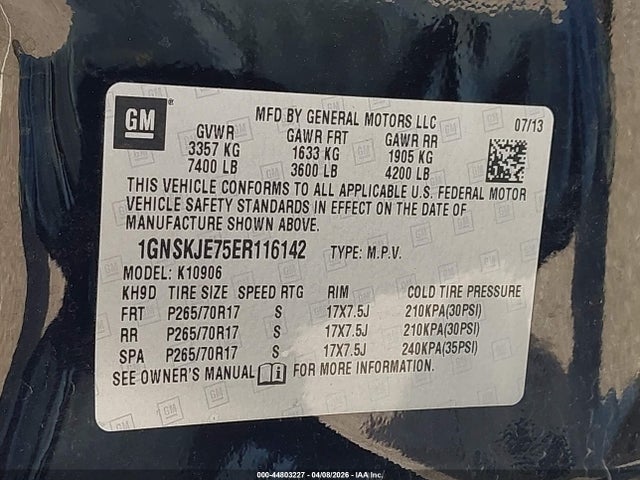 Chevrolet Suburban 1500 Lt