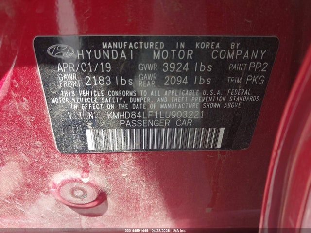 Hyundai ELANTRA Sel