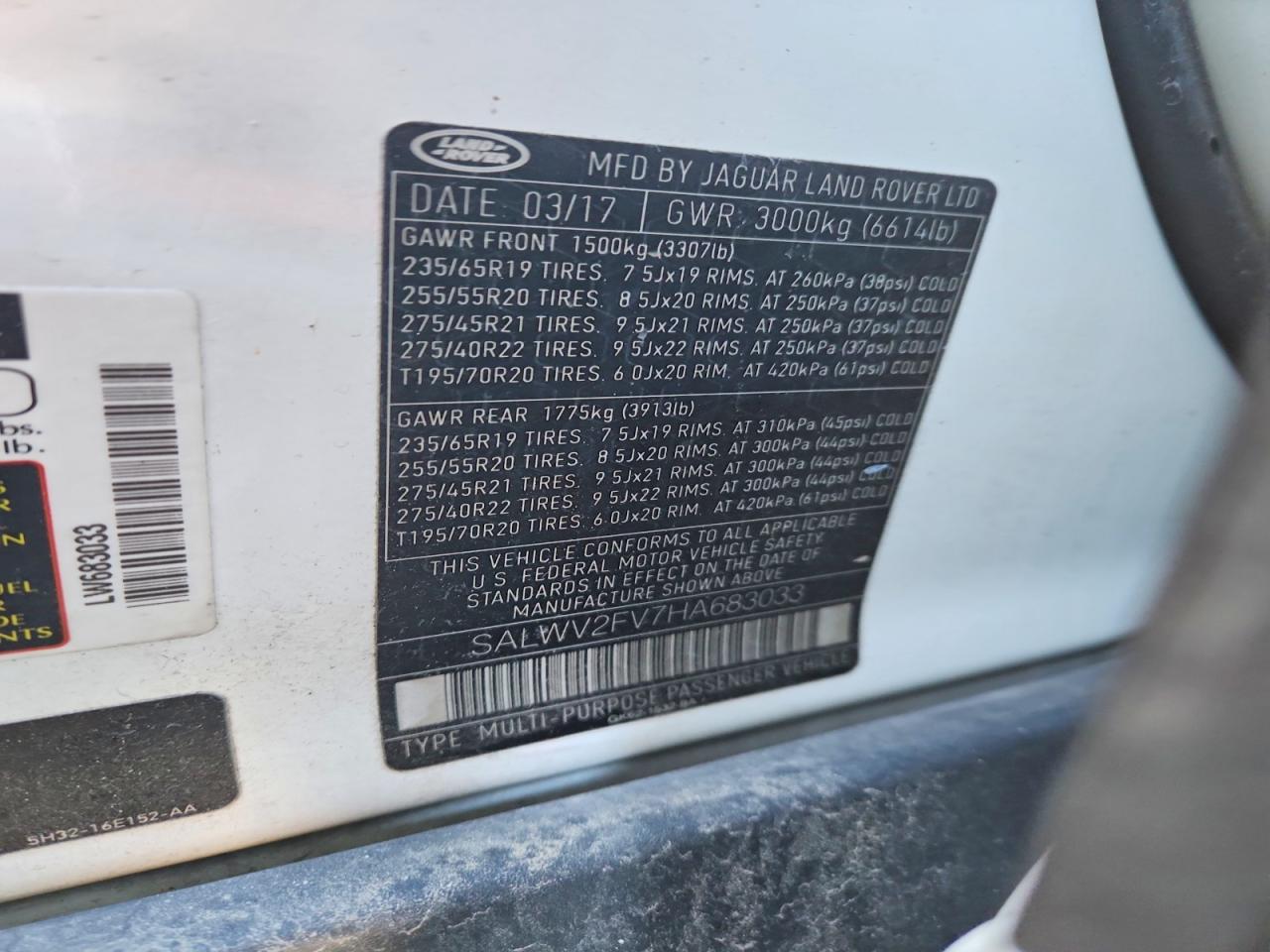 Land Rover Range Rover Hse Dynamic