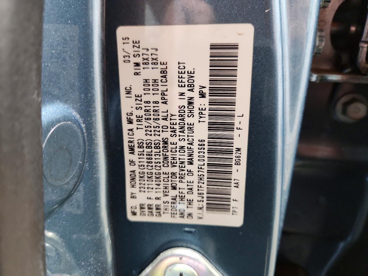 Honda Crosstour Exl