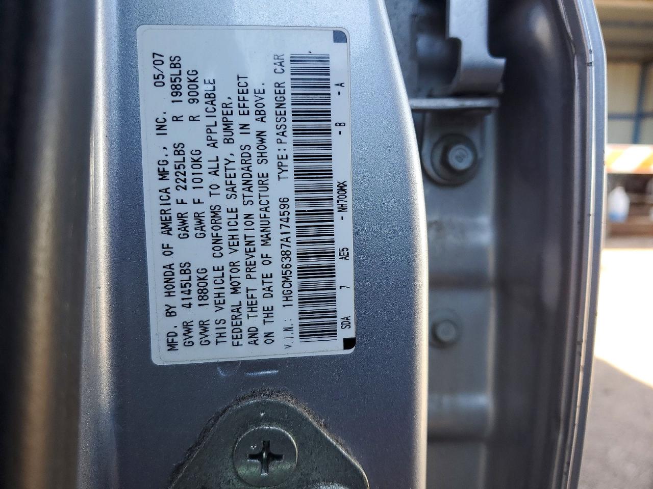 Honda Accord Se