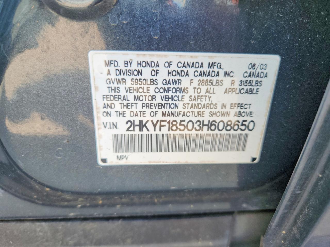 Honda Pilot Exl