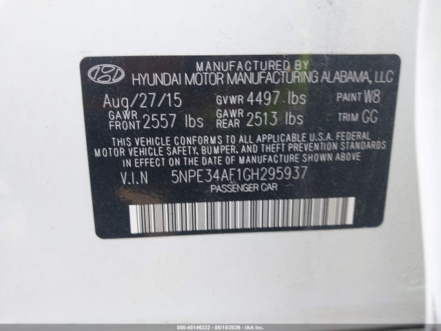 Hyundai SONATA Limited