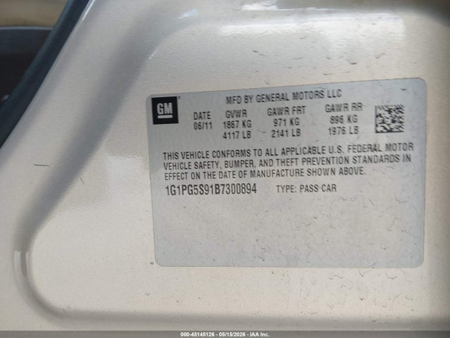 Chevrolet Cruze 2lt