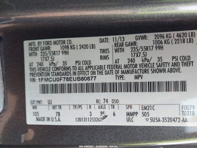 Ford Escape S