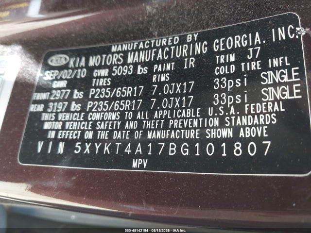 Kia Sorento Lx
