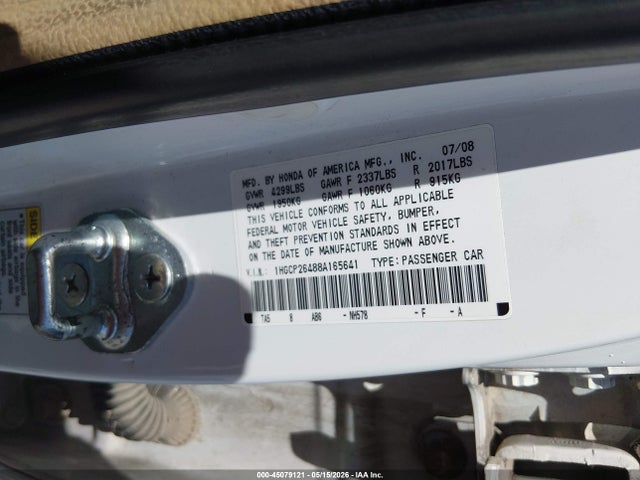 Honda Accord 2.4 Lx-p
