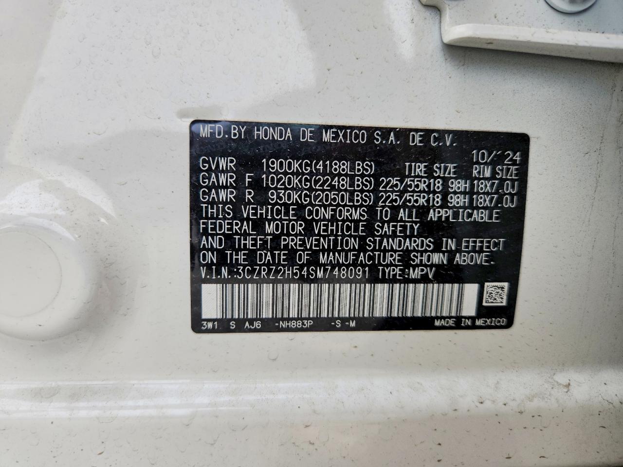 Honda HR-V Sport
