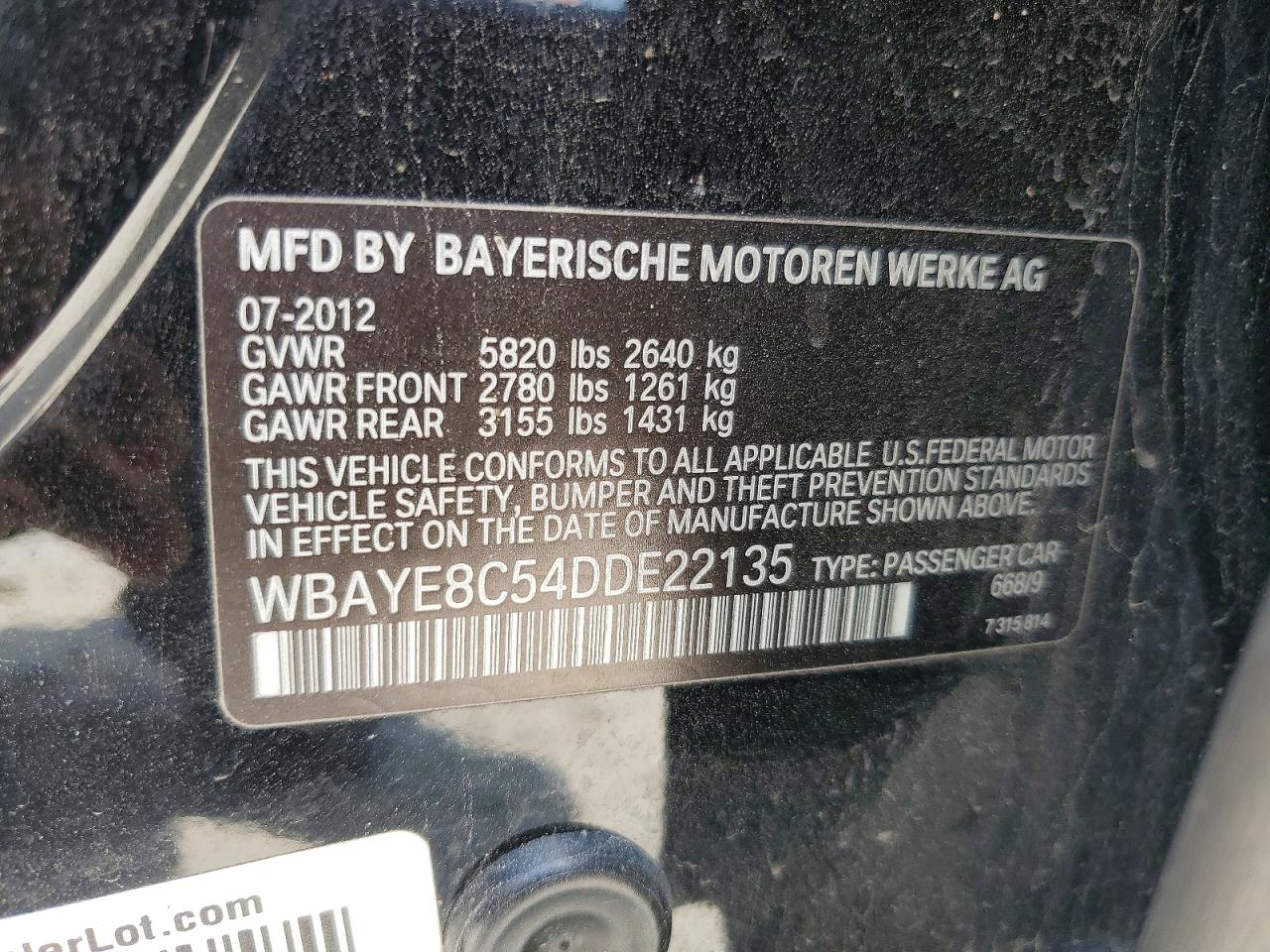 BMW 7 Series Li