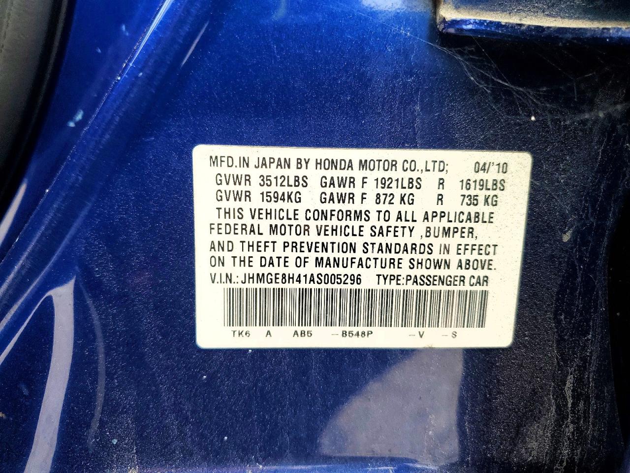 Honda Fit Sport