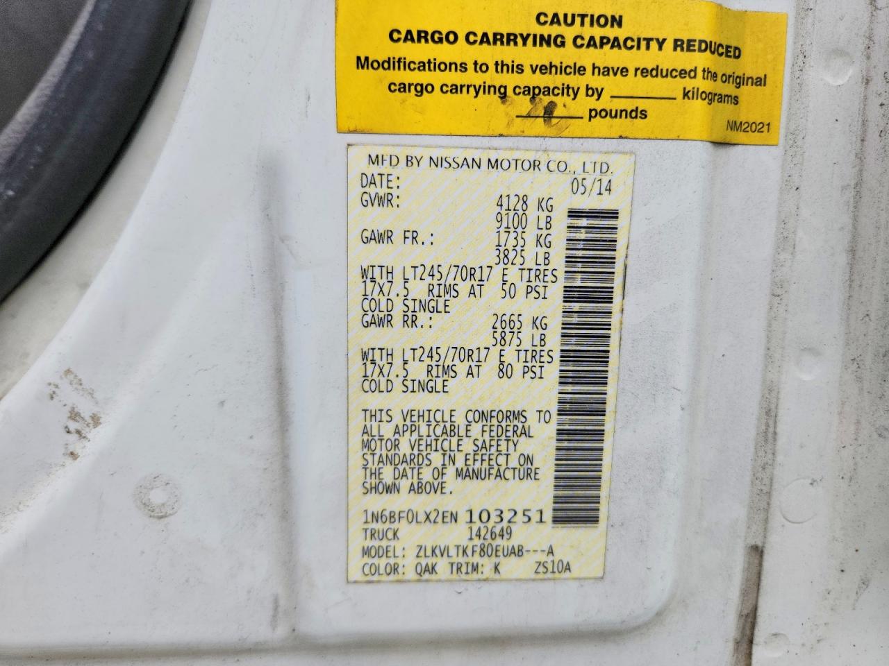 Nissan Nv