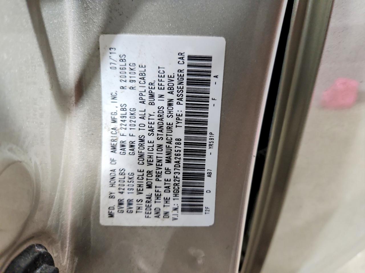 Honda Accord Lx