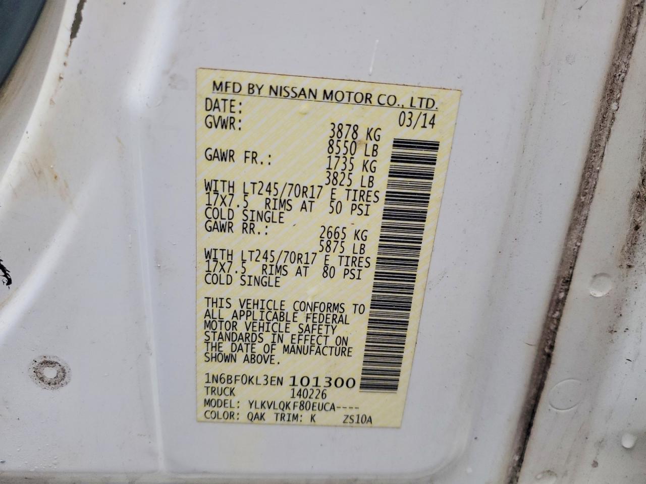 Nissan Nv