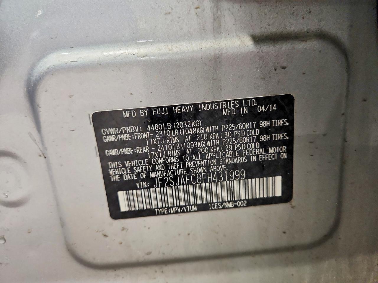 Subaru Forester 2.5i Premium
