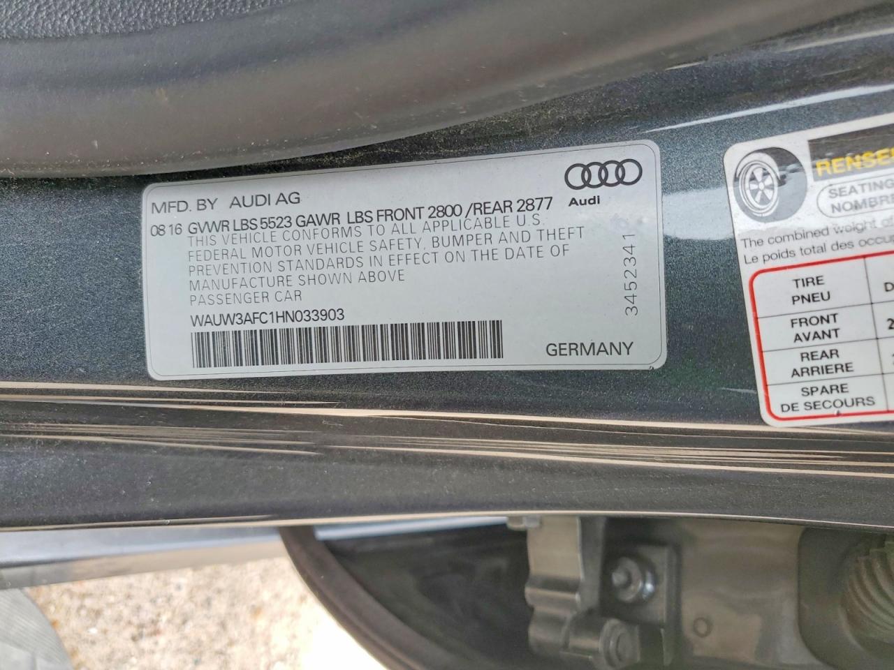 Audi A7 Competition Prestige