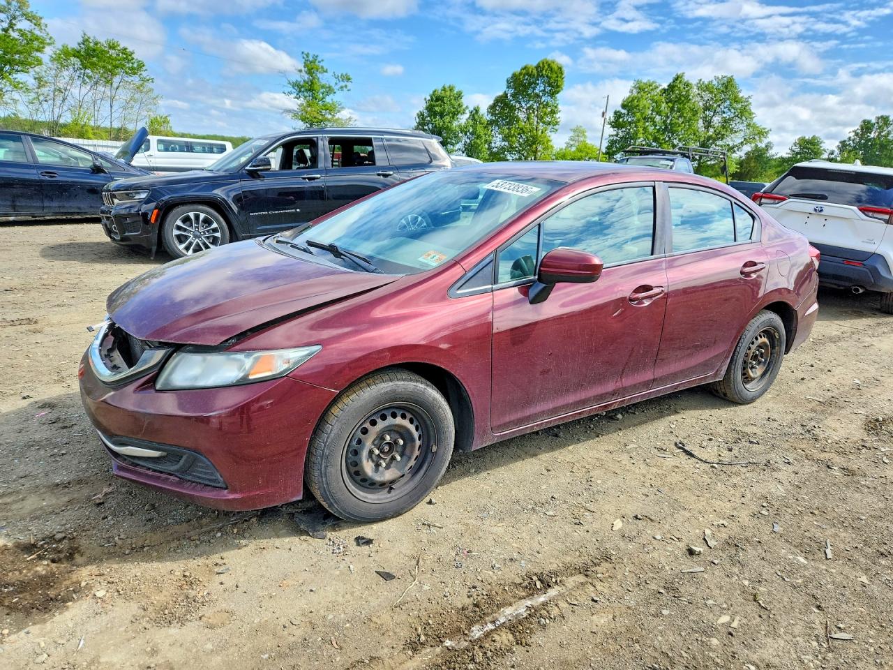 Salvage Honda Civic Image