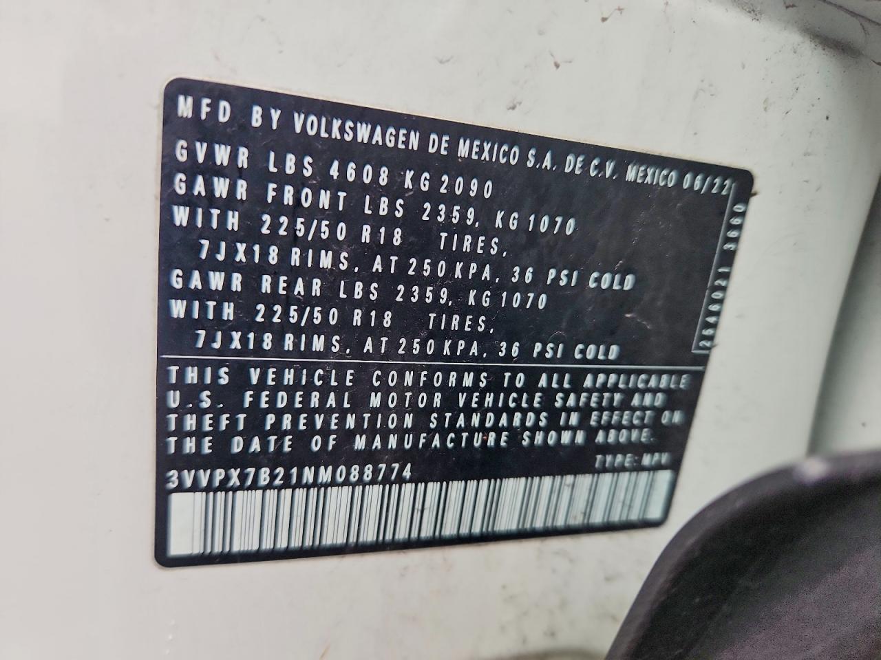 Volkswagen Taos Se Iq Drive