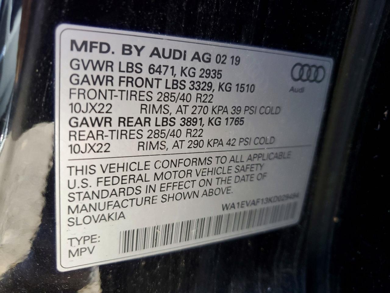 Audi Q8 Premium Plus S-line