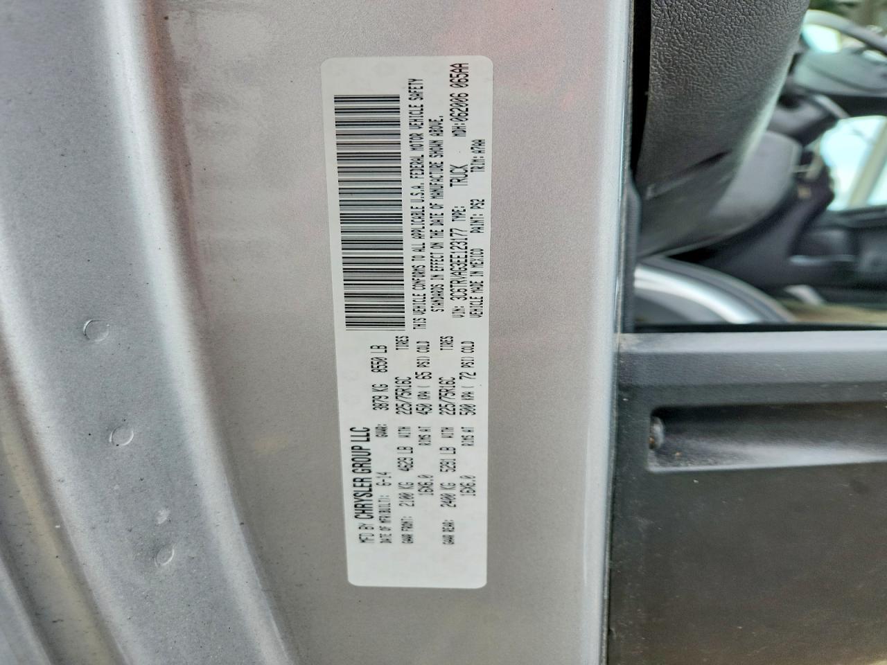 Ram Promaster 1500 Standard