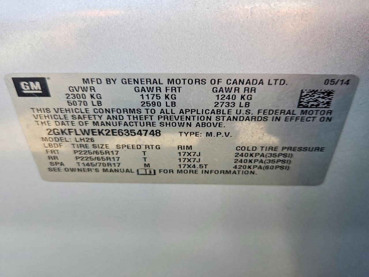 GMC Terrain Sle