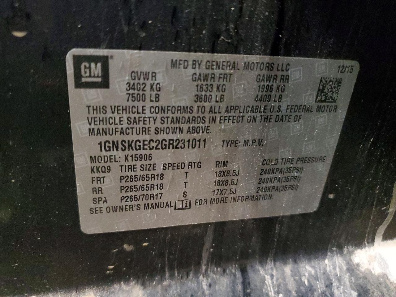 Chevrolet Suburban K1500 Ls