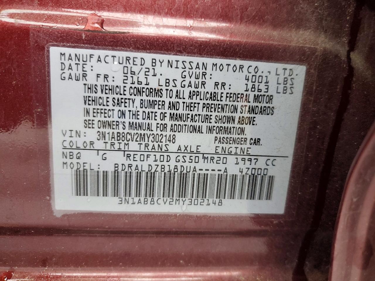 Nissan Sentra Sv