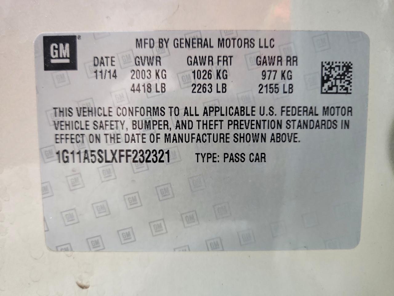 Chevrolet Malibu Ls