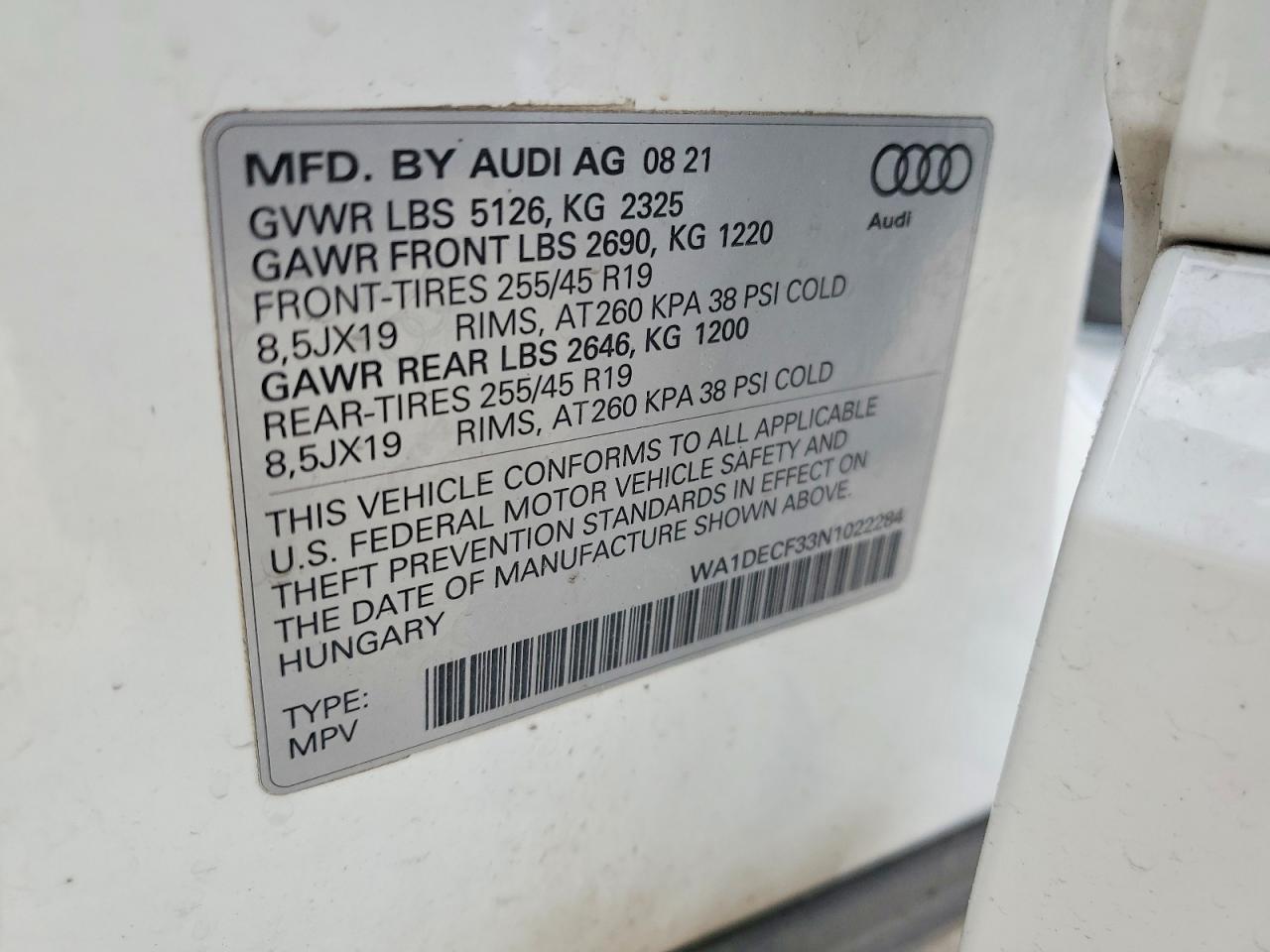 Audi Q3 Premium S Line 45