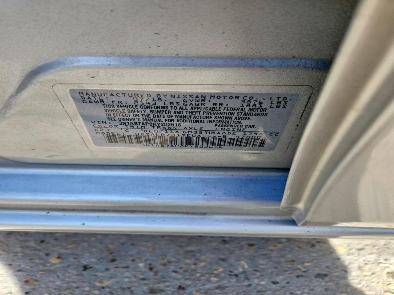 Nissan Sentra S