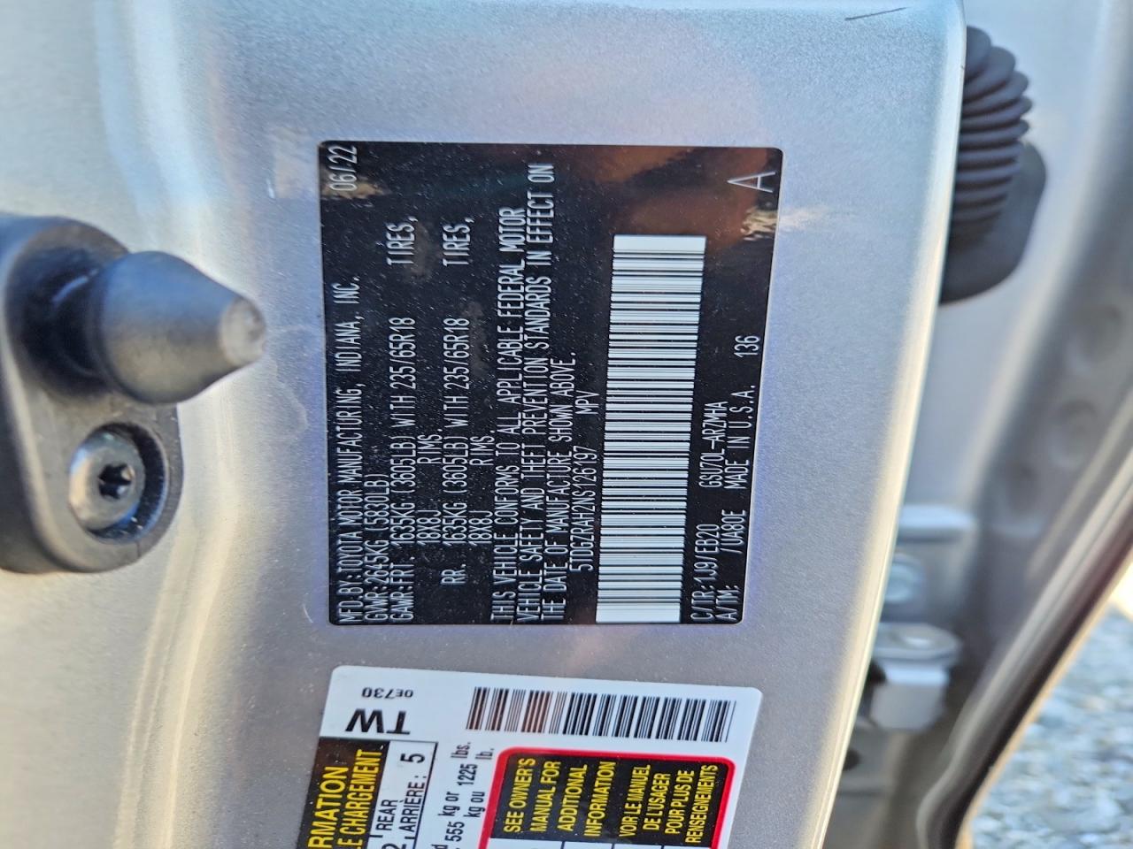 Toyota Highlander Xle