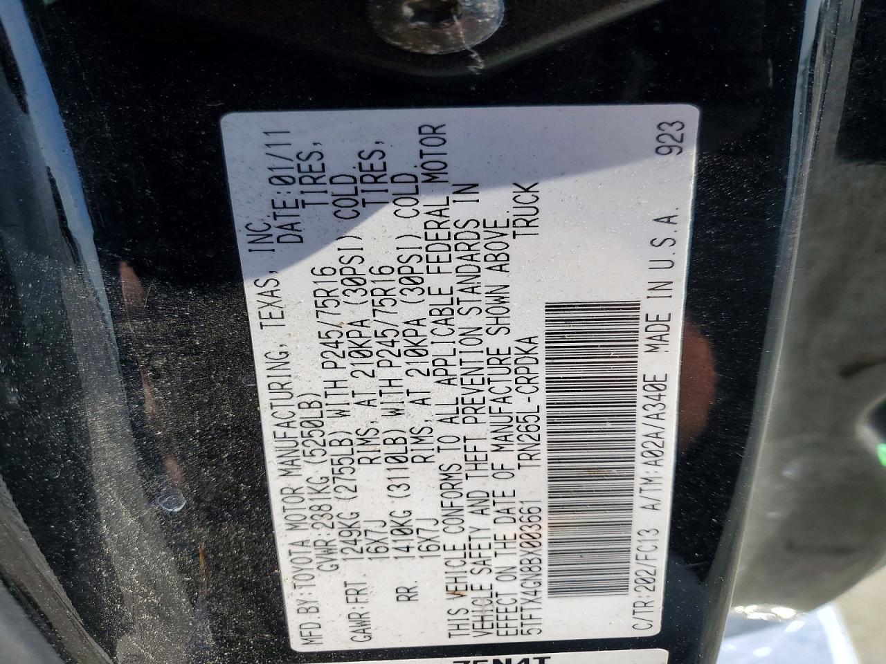 Toyota Tacoma Prerunner Access Cab